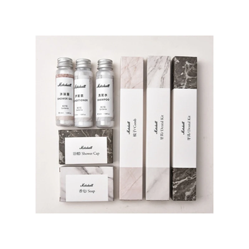 Customized Luxury Hotel Disposable Toiletries Wholesale Five Star Hotel Amenities