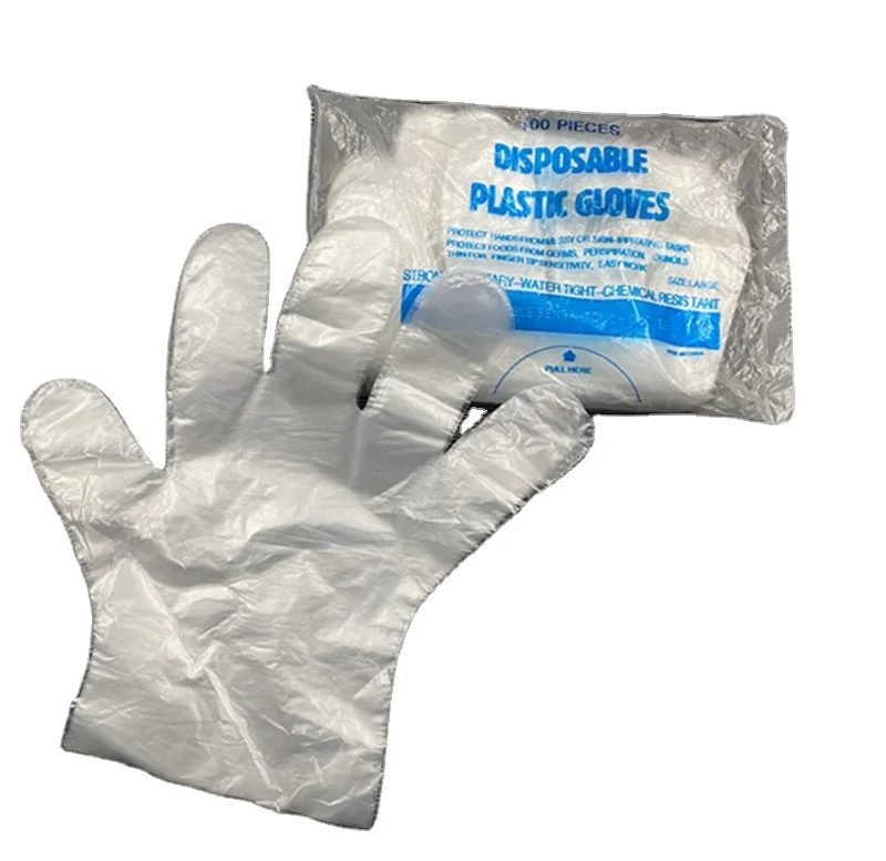 
Одноразовые 100 шт./упак. пластиковой пищевой перчатки, беспорошковые PE перчатки и средства ухода за кожей стоп чехлы 