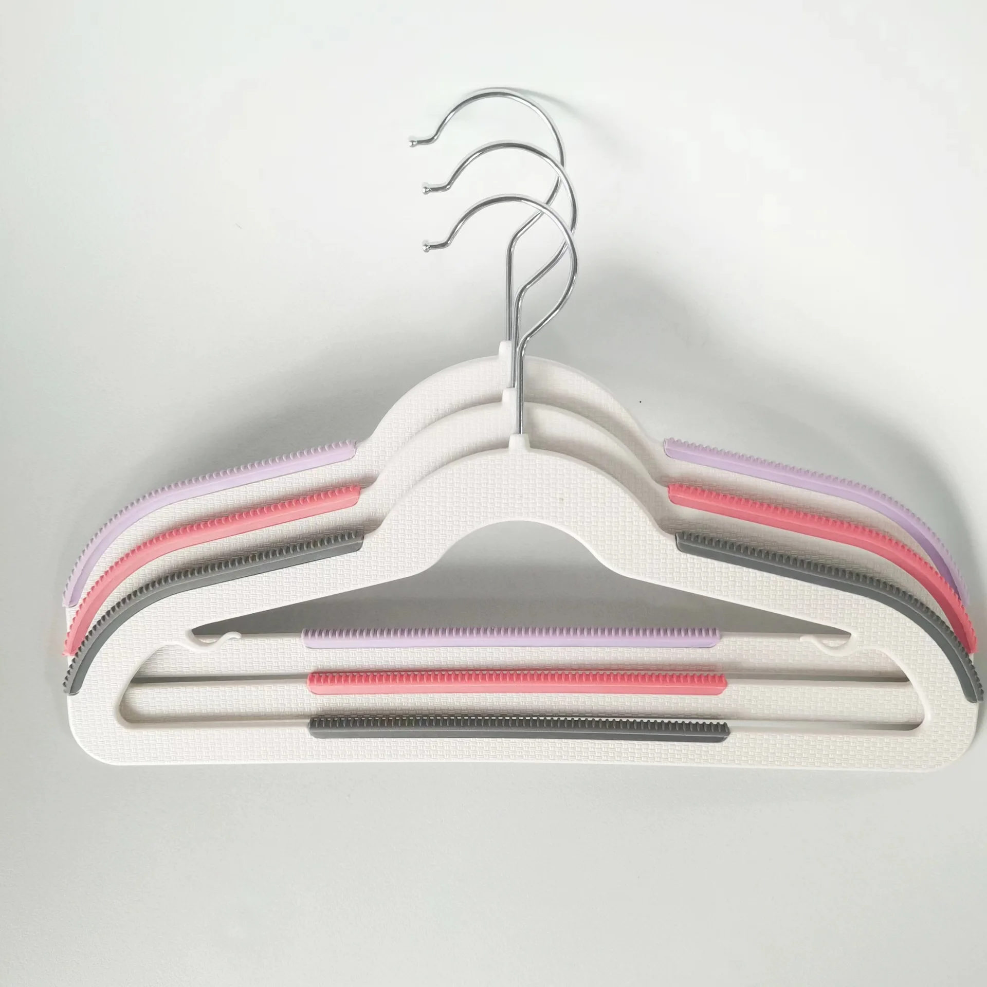 Children Hanger Plastic Kids Clothes Hangers With Non-Slip Pad