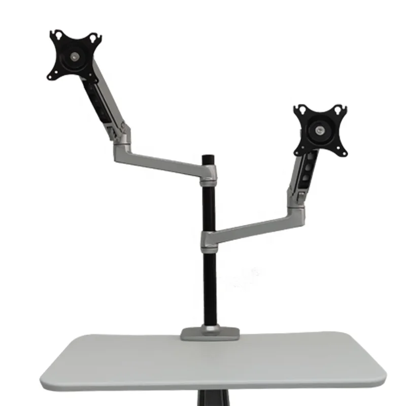  tablet floor stand Dual screen display Use home office meeting