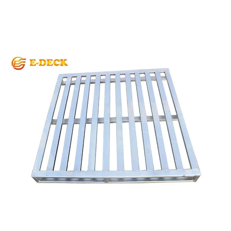 Heavy duty stacking racking system injection warehouse storage steel metal pallet