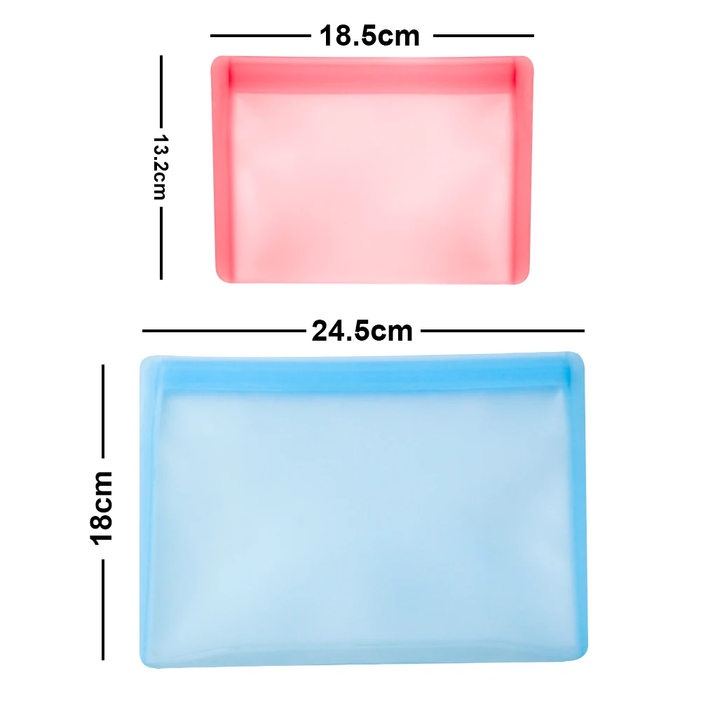 best sellers 2023 1000 ml storage big size snack silicone bag