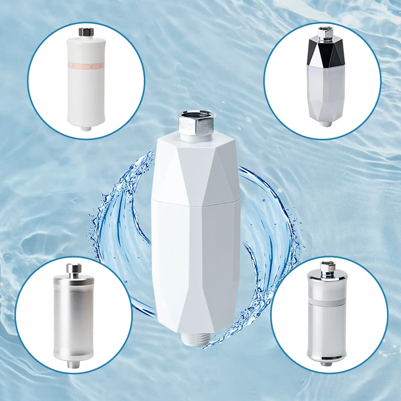 Factory Recommend Shower Filter Remove Peculiar Color And Odor Shower Filter For Bathroom Vitarain Shower Filter