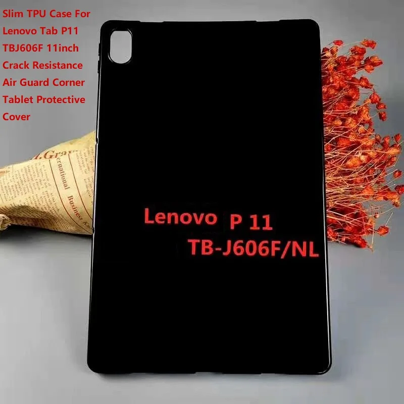 
TPU Protective Case Crack Resistance Tablet Cover for Lenovo Tab P11 Pro TBJ606F 11inch TBJ706F 11.5inch 