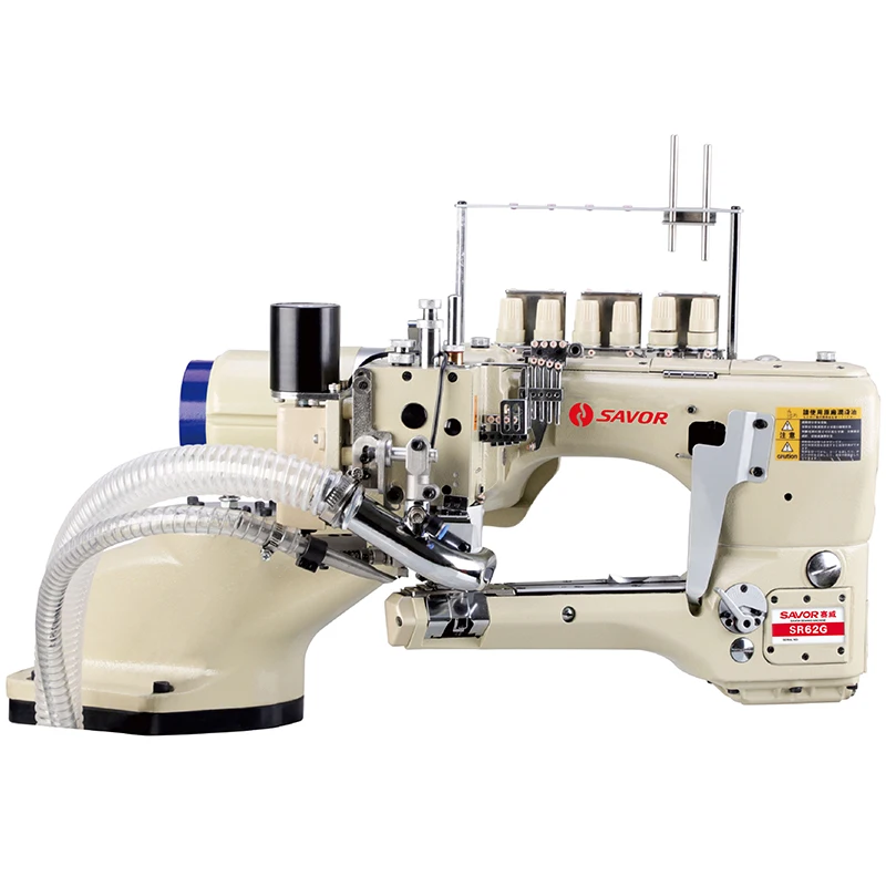 SR62G 4 needles 6 thread interlock sewing machine automatic industrial sewing machine