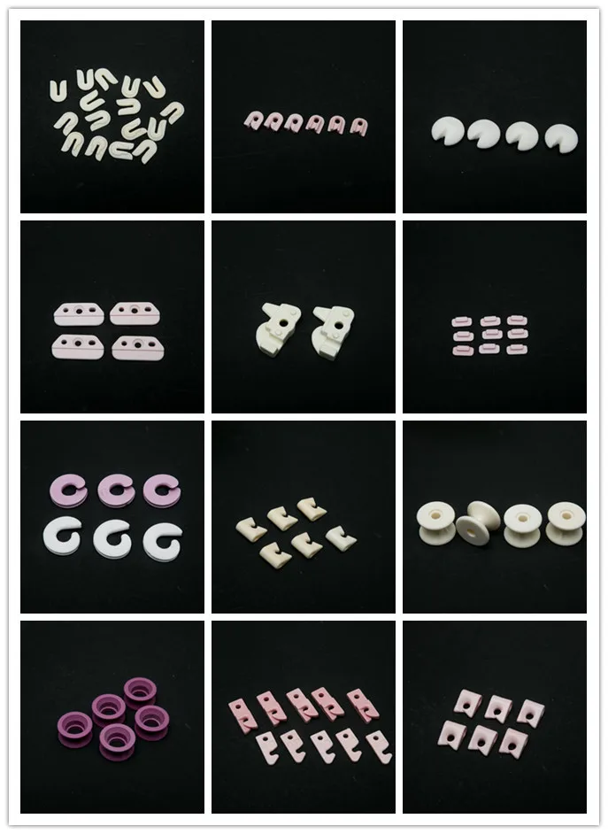 Customized textile machine ceramic part with different shape