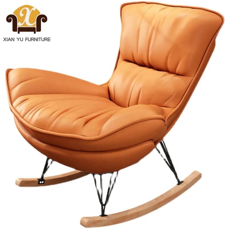 New soft large bedroom seat recliner living room adult leisure  rocking chair
