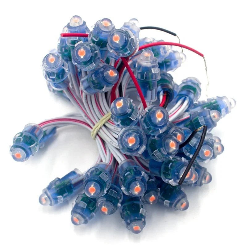 Waterproof Pixel Led DC12V 12mm/9MM   5V12MM/9MM   White Light   Red Light   Led Perforated Signboard  Led Light Strip