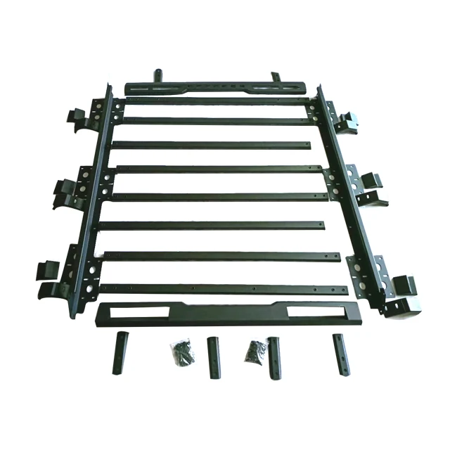 Популярный 4X4 внедорожник алюминиевый сплав багажник на крышу для JB64 черный багаж Jimny 1998 +