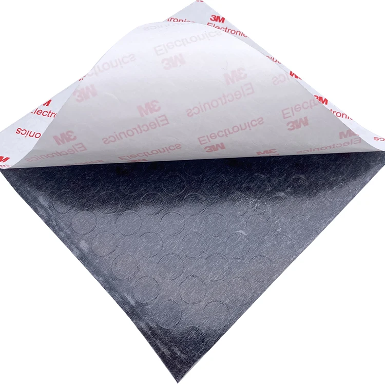 Non-Slip Adhesive Silica Circle Dot Self Adhesive Soft Anti Slip Bumpers Silicone Rubber Feet For Chair