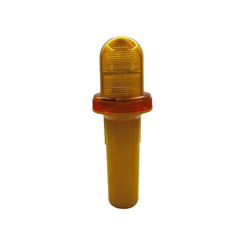 Super bright round head road cone light LED strobe roadblock light flashing indicator warning light