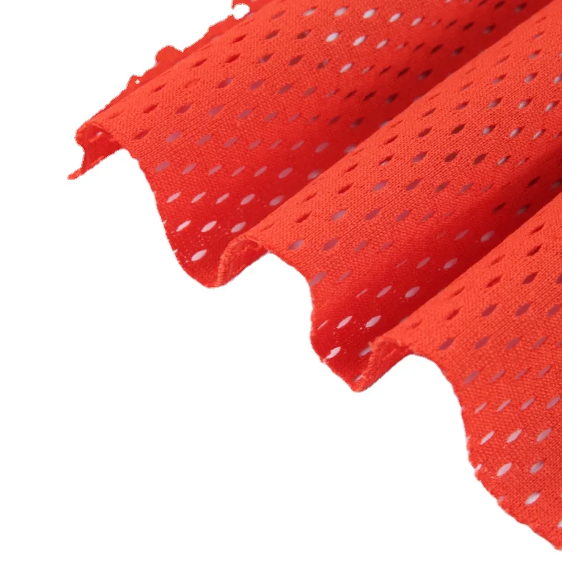 Polyester Hollow Shoes Material Mesh Fabric for Sports Shoes Fashion Bag Plain Toy GSM Technics Item Style Pattern Color Knitted