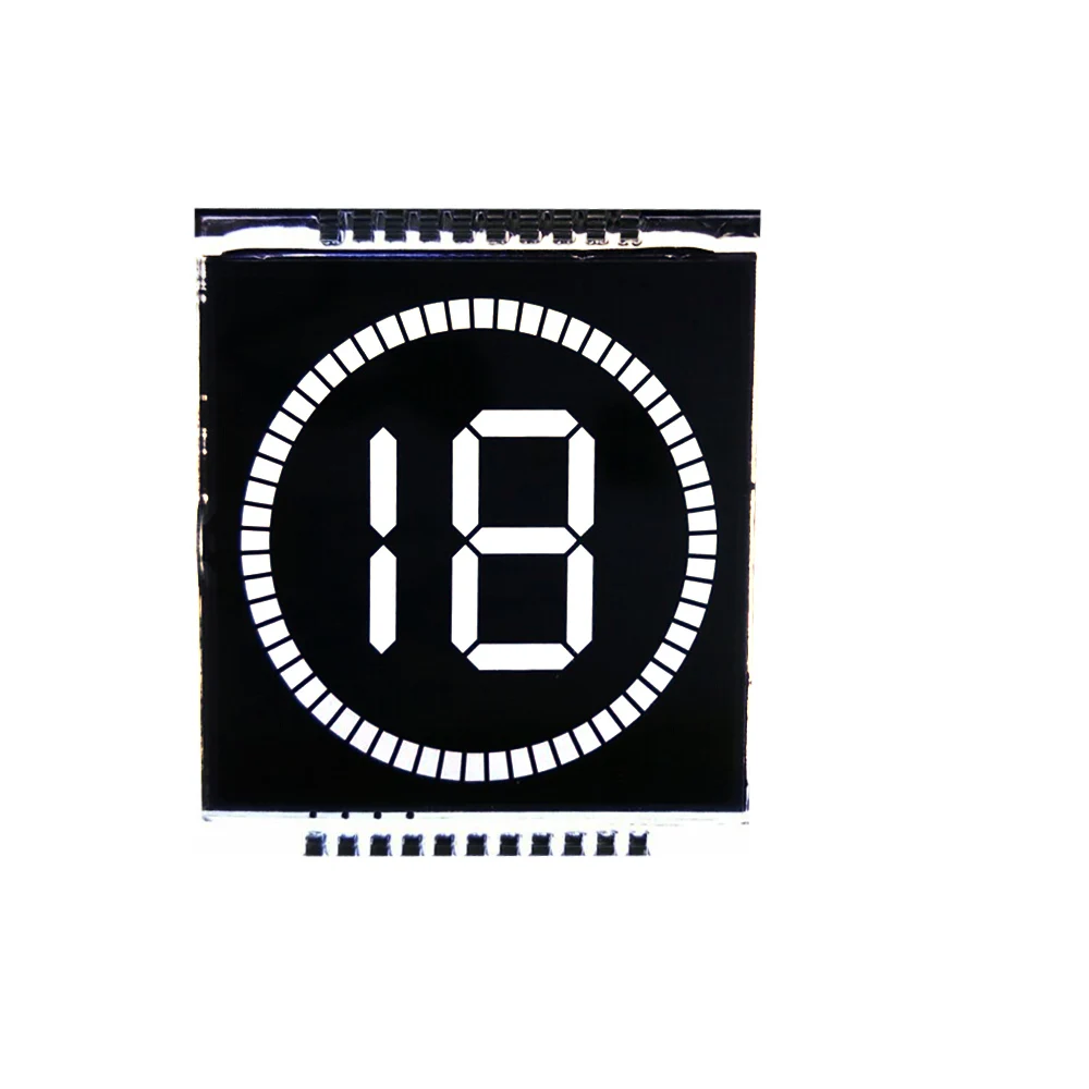 Custom TN HTN STN FSTN VA monochrome segment dots matrix lcd display