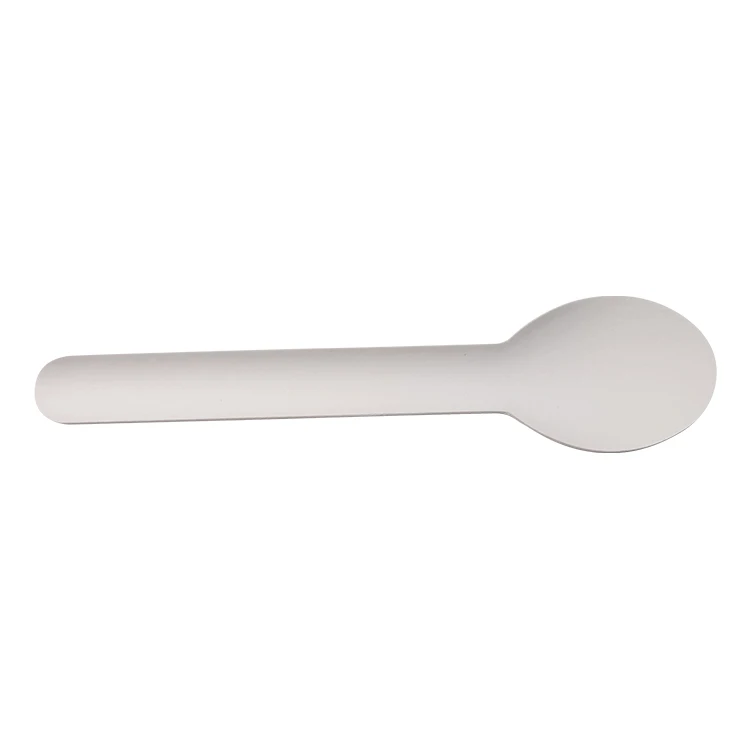 User-friendly disposable cutlery compostable small biodegradable ice cream spoon