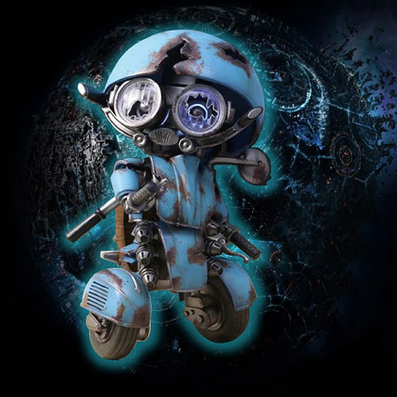 Transformers Sqweeks Toys MU 3D Metal Puzzle Toys Action Figures Metal Model Kits Robots Assemble Toy Creative Gift