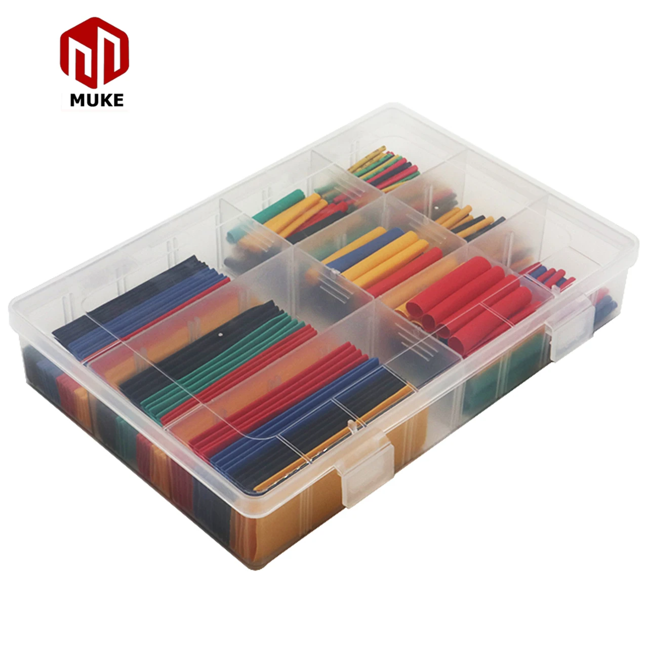 Heat Shrink Tubing 2:1 Electrical Wire Cable Wrap Assortment Electric Insulation Gaine Thermoretractable