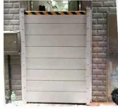 Outdoor flood gate Aluminum material  water barrier door for home