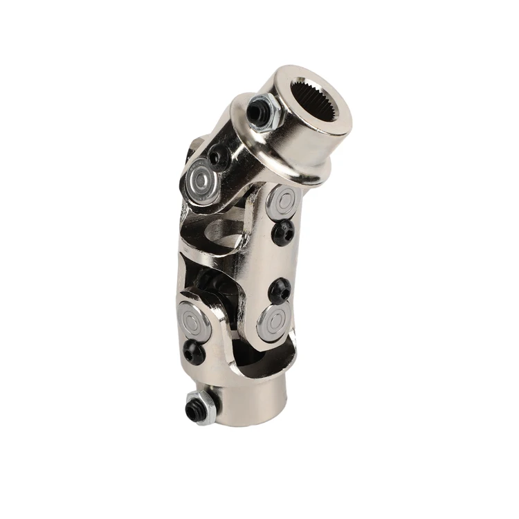 Chrome plated Auto Steel Steering Universal Joint Double DD Uni-joint Coupling