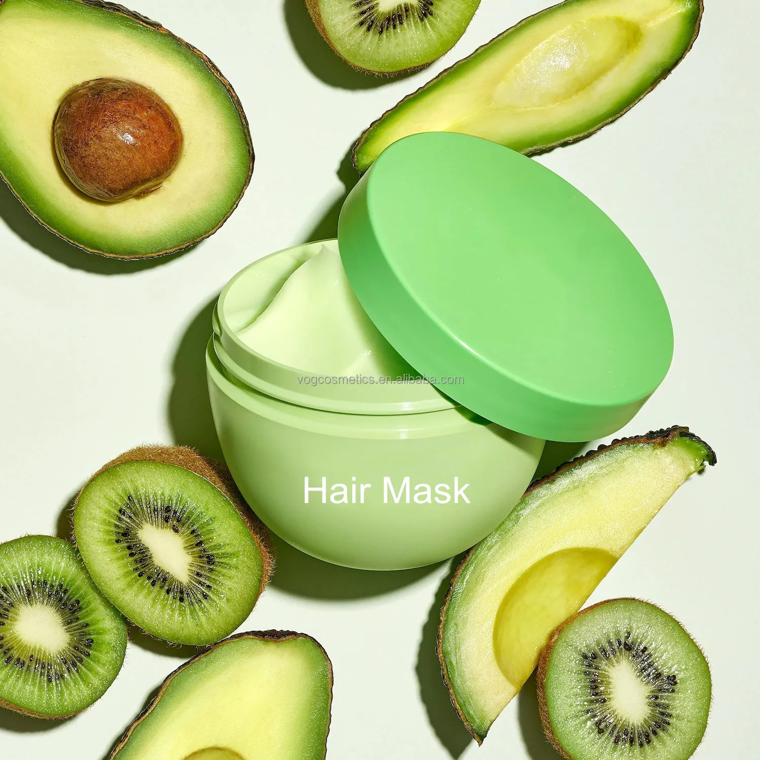 Private Label Moisturize And Hydration Avocado Hair Mask For Hair Growth, Deep Conditioner With Antioxidants And Vitamin E