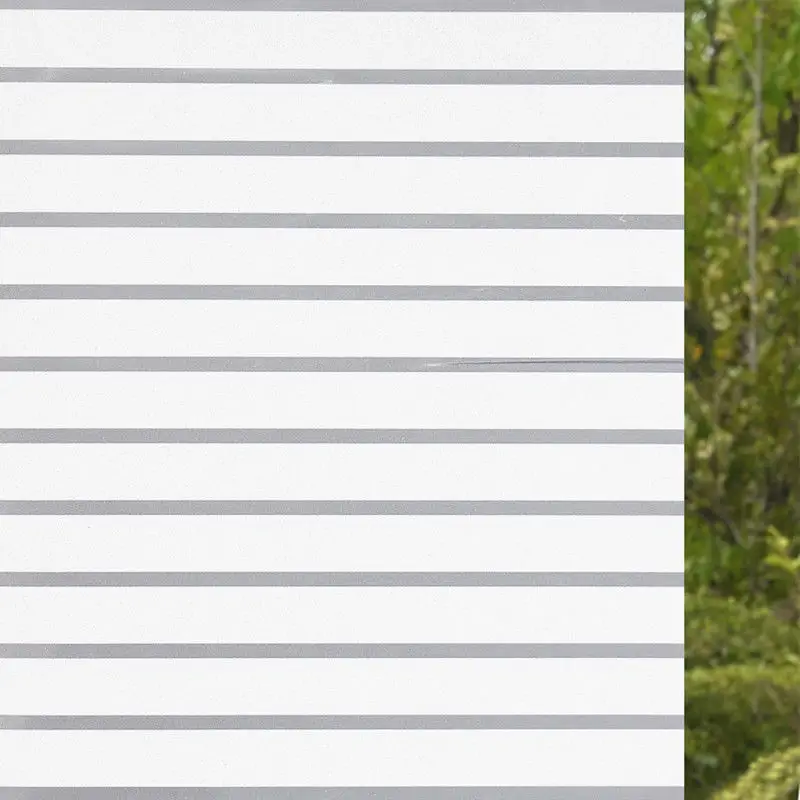 Современная наклейка из матового стекла с защитой от загара