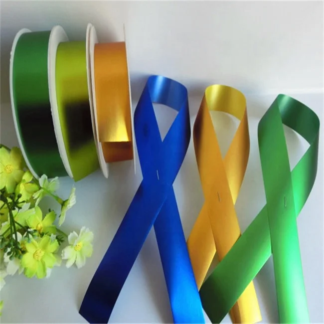 Матовая металлическая пластиковая лента в рулоне