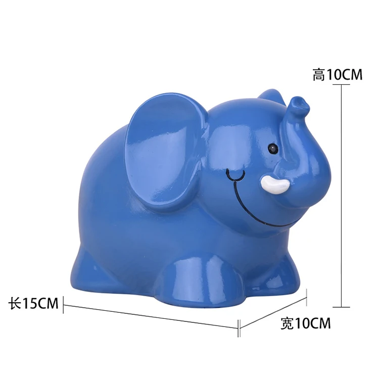 
cartoon money bank Wholesale elephant toys piggy banks for kids 