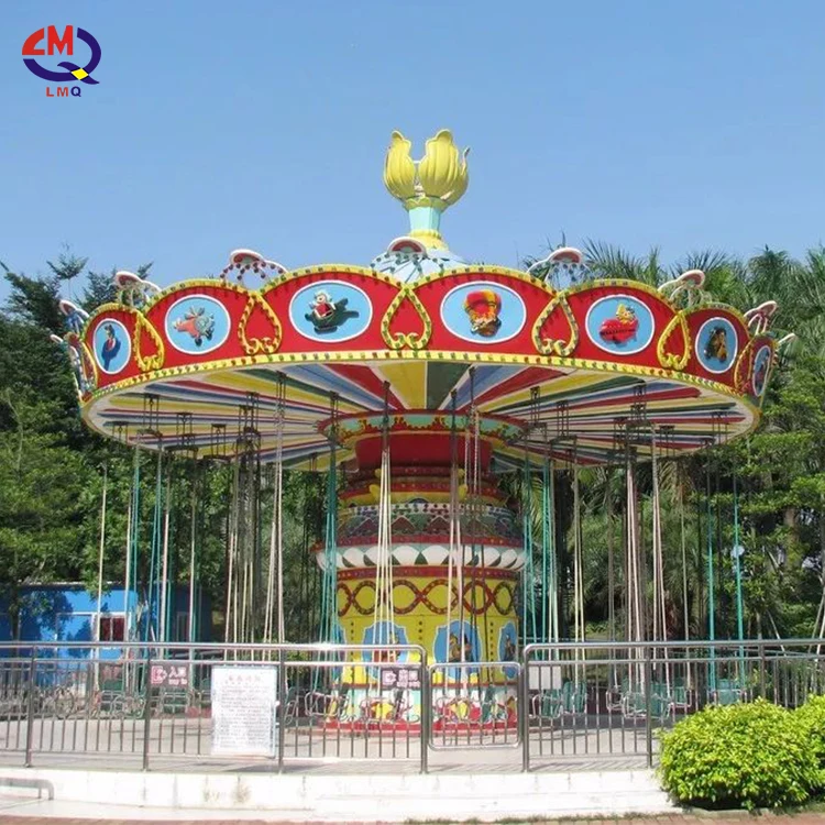 Парк развлечений качели аттракционы Электрический взрослый тематический парк игры летающий стул для продажи