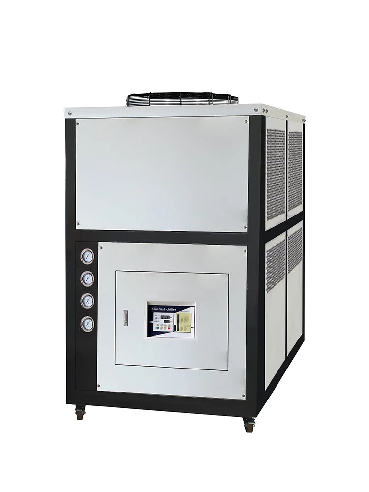 Auto  industrial Air water cooled chiller chiller for plastic machines 5HP mini air chiller