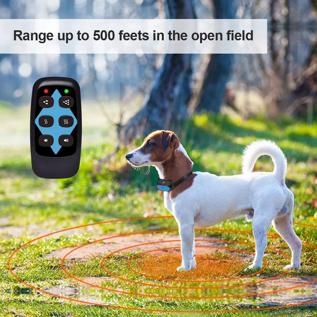 Amazon 2021 pet products anti-barking remote dog bark collar spray dog training collars waterproof rechargeable tone vibration