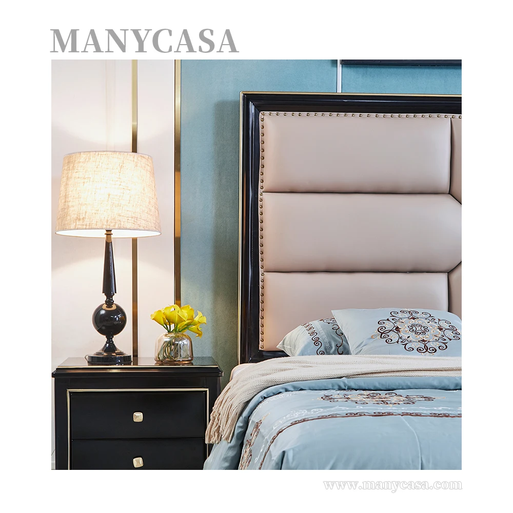 Мягкая мебель для спальни в американском стиле, умная кровать большого размера 180x200 см
