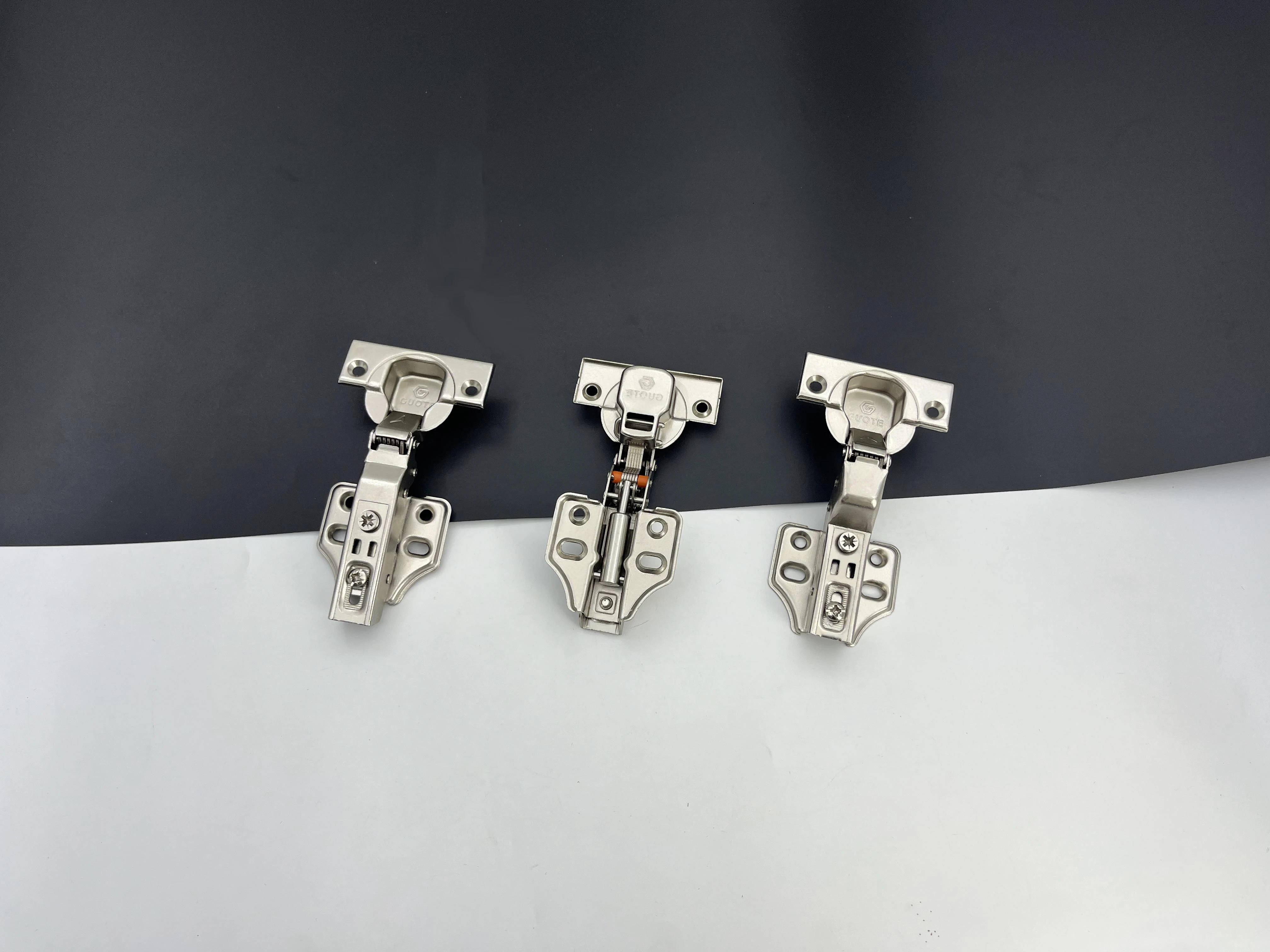 Guotte T08 Soft closed two-stage force zero Angle hinge Hydraulic buffer hinge Waterproof/clamp/bidirectional adjustable hinge