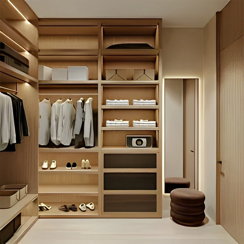 Modern Wardrobe For Bedroom Factory High Gloss Mdf Board Custom Cloth China Bedroom Furniture Wardrobe Cabinet Home Furniture