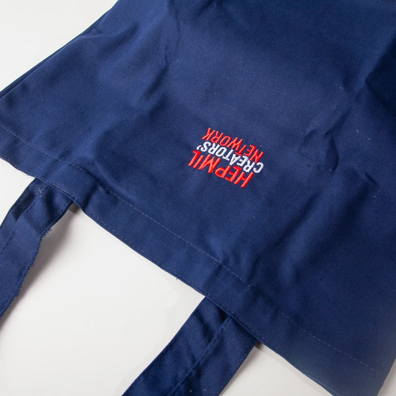 Wholesale reusable canvas crossbody bag customized cotton bag with zipper cotton shopping bag with pouch