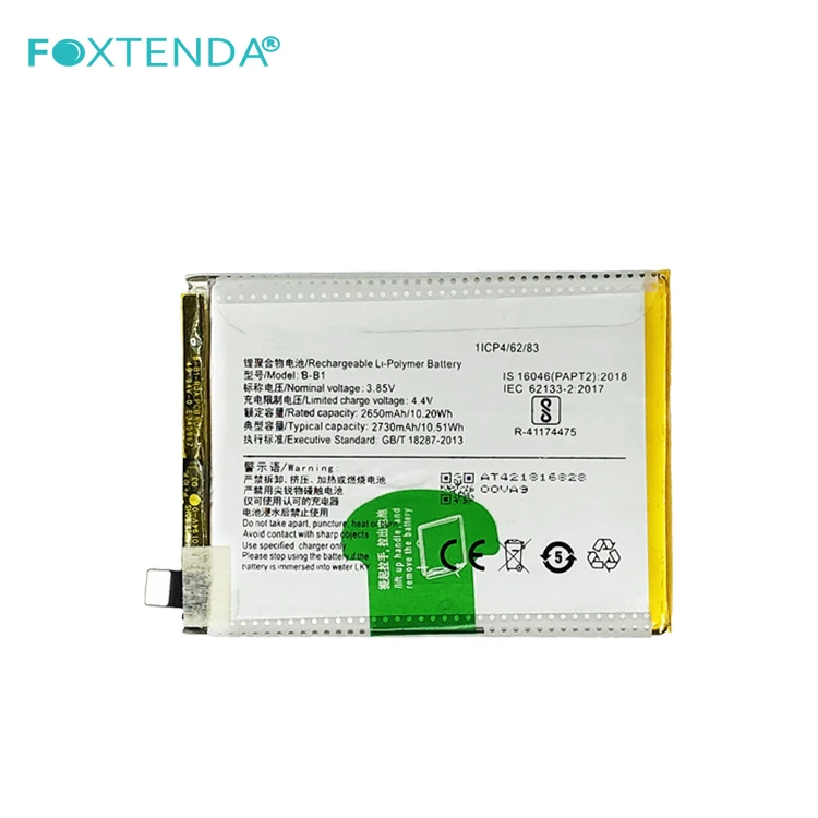 Oem Obm Odm Real Capacity Excellent Quality B-B1 2730mAh for vivo Y55 Y55L Y55A Profession Durable Cheap replacement battery