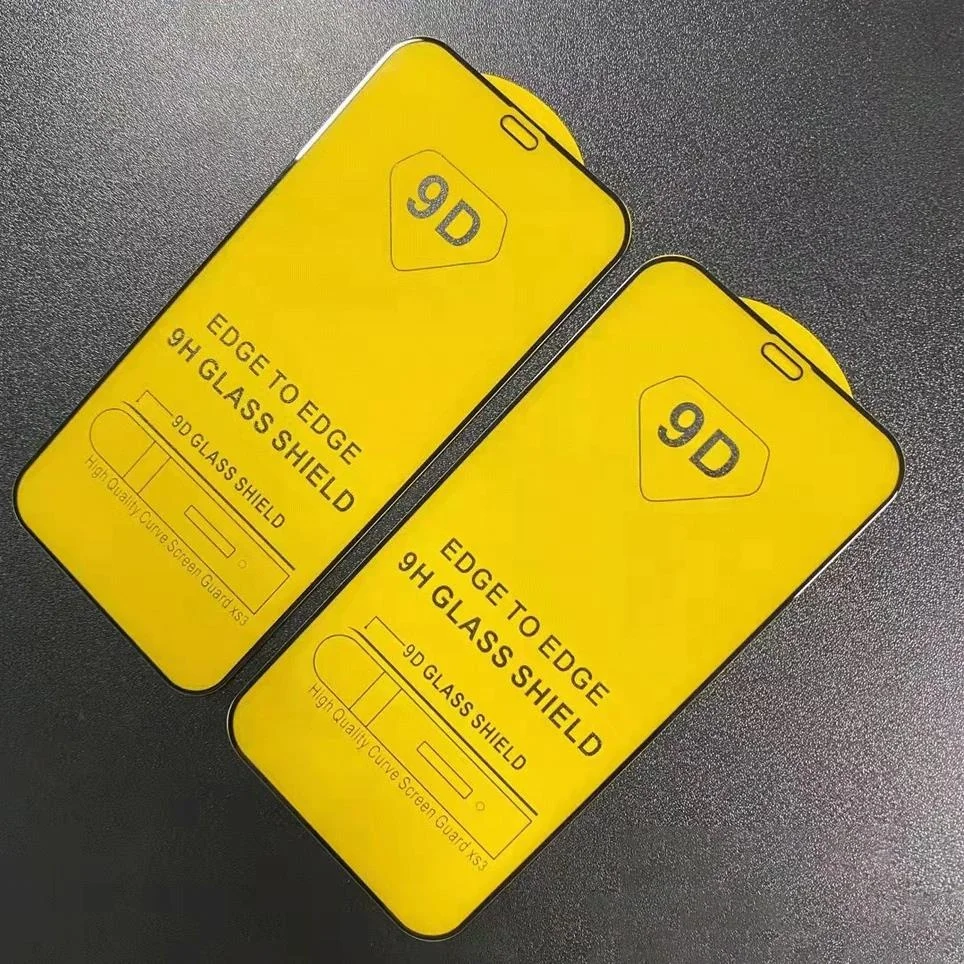 9D 21D Mobile Phone Tempered Glass Screen Protector For iphone 14 13 12 pro max protective glass Full Glue screen protector