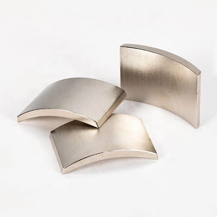 
High Quality Motor N52 Neodymium Strong Powerful Generator Arc Magnet 
