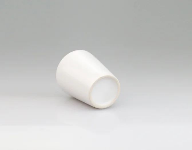 Hot Sale 1.5oz Personalized Heat Transfer Mini Liquor Whiskey Bullet Cups Blank Coated Ceramic White Sublimation Shot Glass