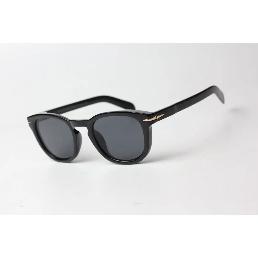 LMA CO1209S Classic Retro Custom Shades Square Black Frame Metal Polarized Lens Acetate Sunglasses High Quality UV400 Eyewear
