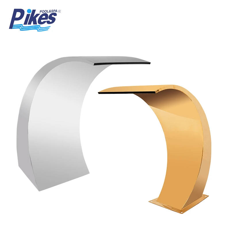 swimming pool waterfall fountain stainless steel waterfall stainless steel fountain pool waterfall