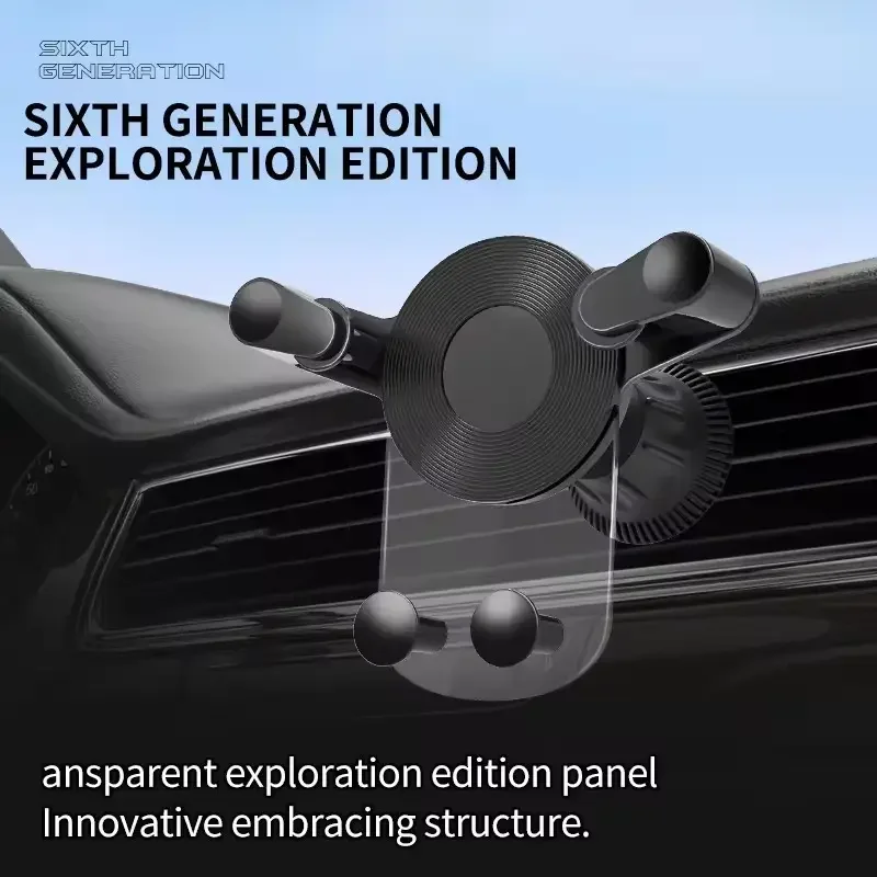 Universal Anti-slip Auto-Grip 360 Degree Rotation Air Vent Gravity Car Phone Holder