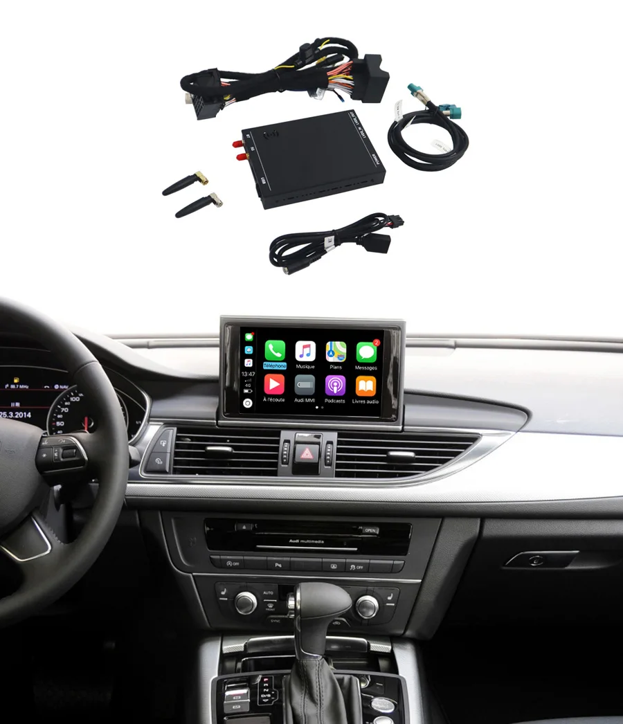 Au di C7 A6 Wireless Carplay Android Auto 12-18