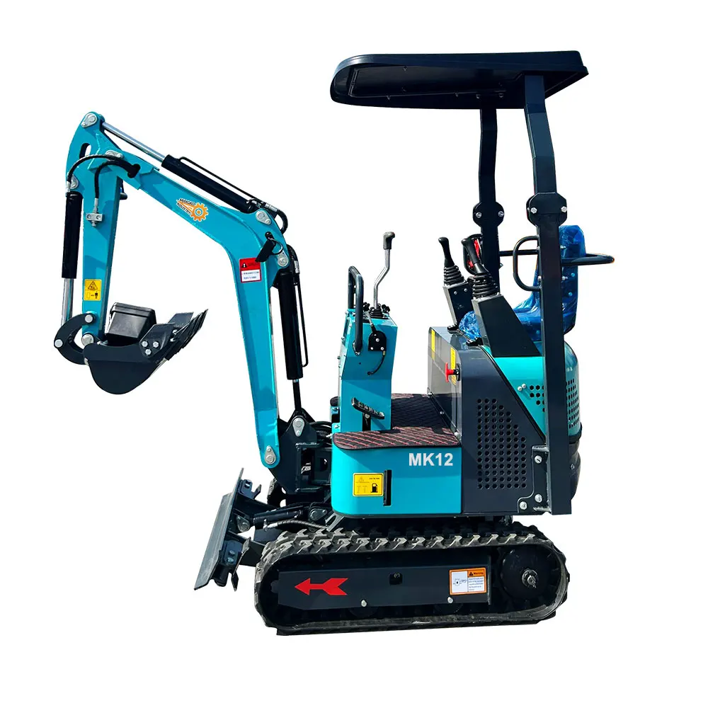 Hot Selling 1.2 Ton Crawler Type Mini Excavator MK12 Factory Sales Mini Crawler Excavator