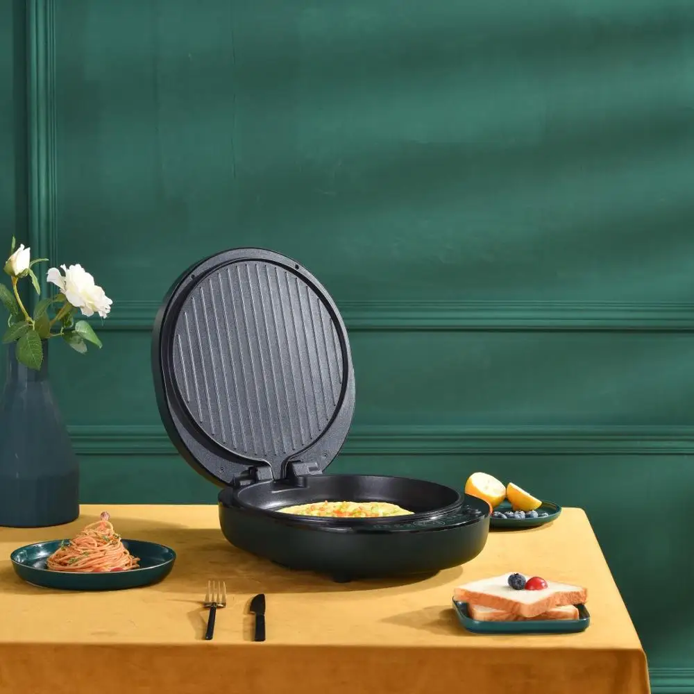 
contact grill plancha korean bbq electric Morphy richards raclette Electric Grills Two sides heating 180 degree open 