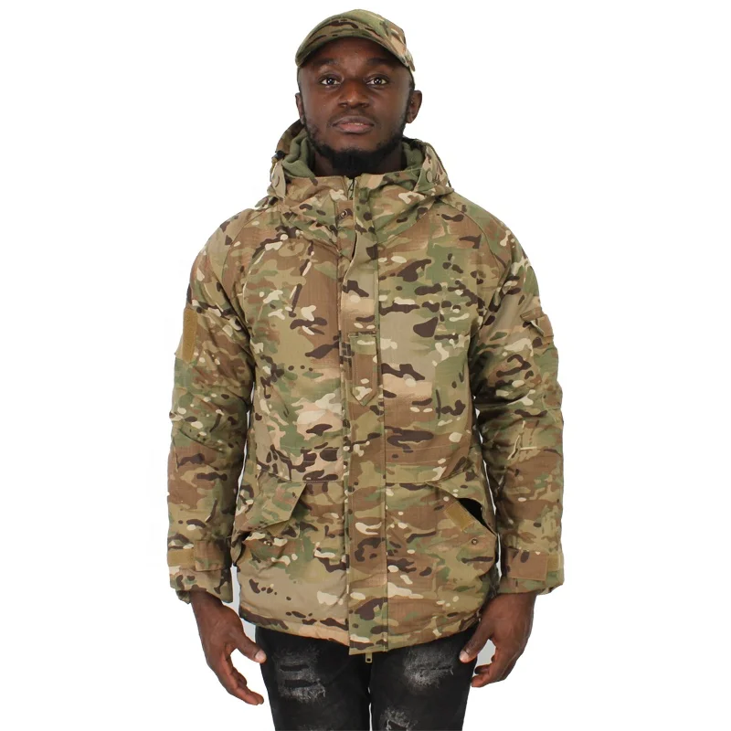 G8 jacket windproof and waterproof winter fleece thick jacket G8 ripstop CP jacket