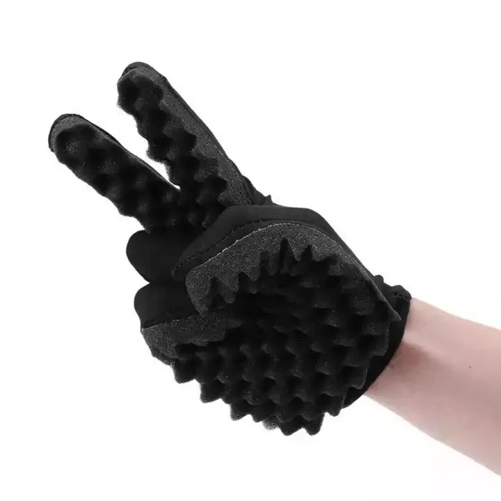 Curly Coil Magic Tool Heatless Hair Curlers Rod Pattern Sponge Mitts Hair Care Head Massager Barber Hair Brush Hot Foam