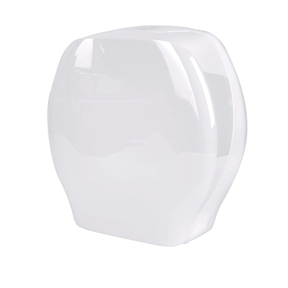 Toilet Tissue Dispenser Wall Mount,Jumbo Roll Commercial Toilet Paper Towel Dispenser 12 Inch Plastic White