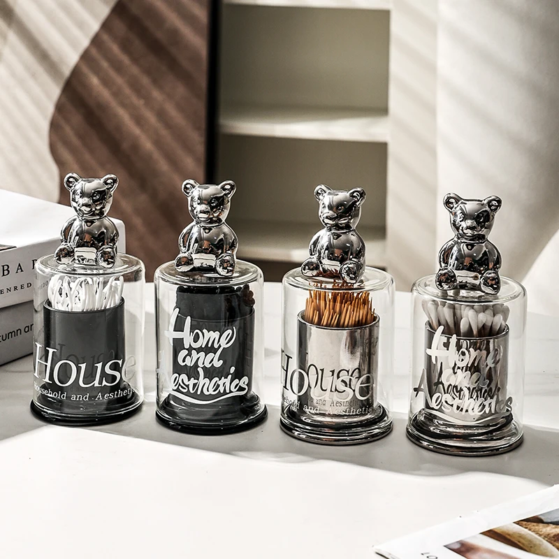 Гладкие белые Держатели Для Зубочисток из костяного фарфора милый керамический держатель модный новый чехол