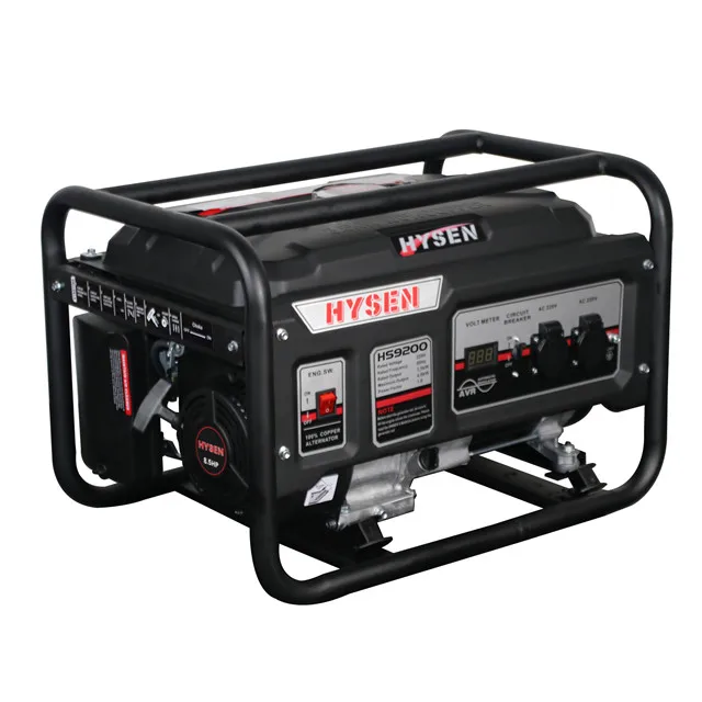 Hysen 2KW 3KW 3.5kw 4KW 2kva 220v gasoline generator 2000w Mini Engine Portable generadores a gasolina