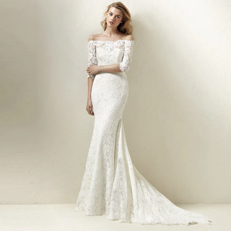 On Sale  ODM OEM Elegant Wedding Dresses 2023 Wedding Dress Bridal Gown