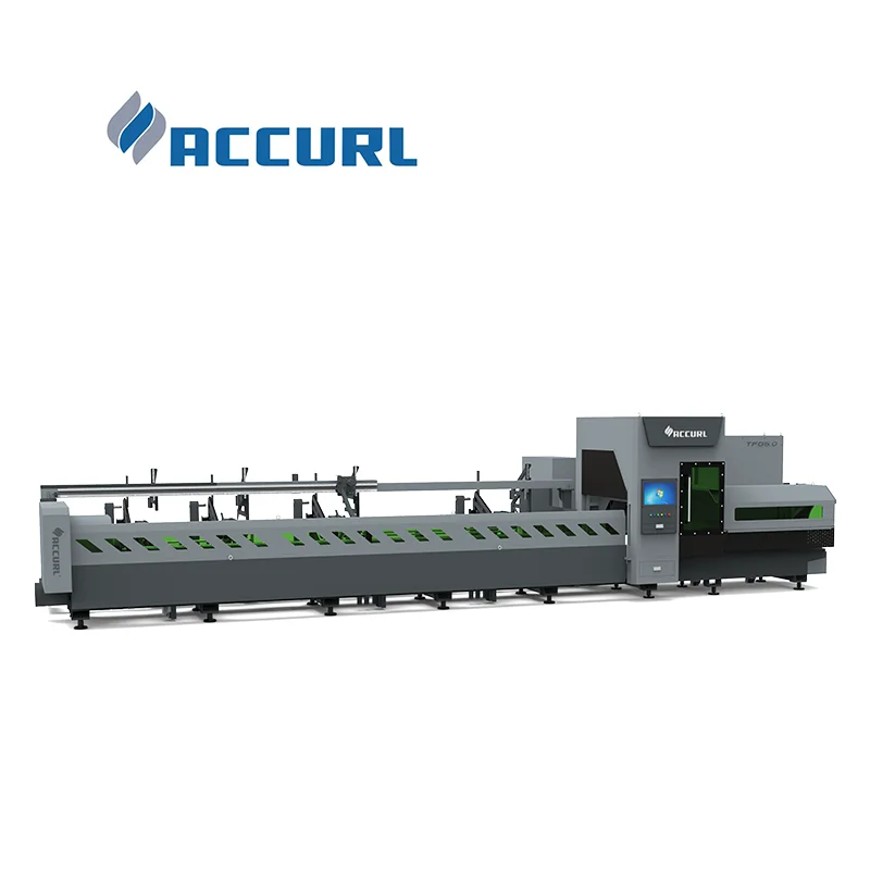 ACCURL Economical Tubeline Metal Laser Cutting Machine for metal cut Stainless steel, carbon steel